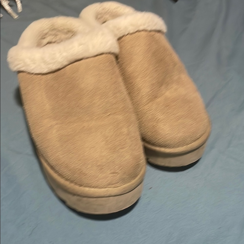 Cozy Tan Women's Slippers